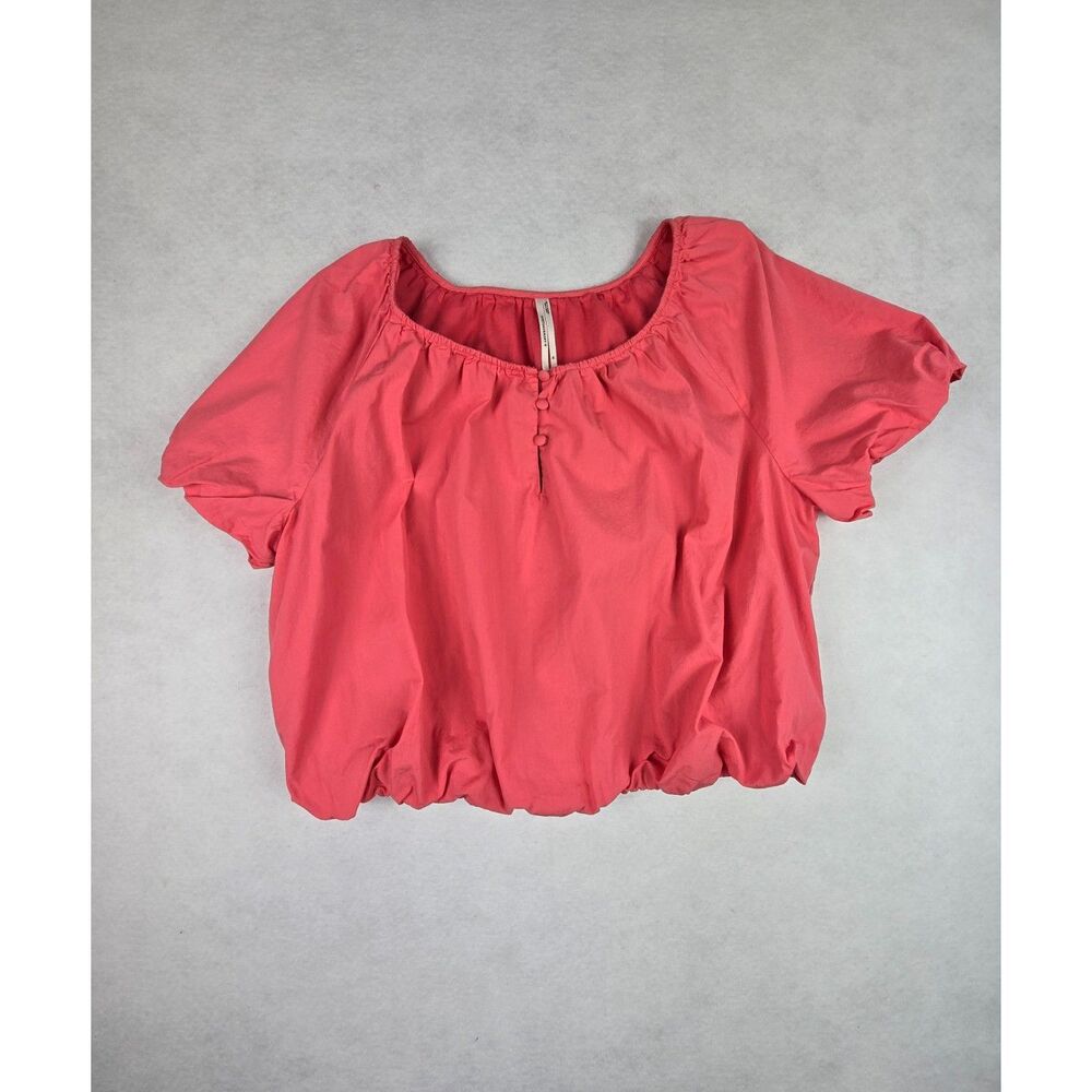 Anthropologie Coral Blouse